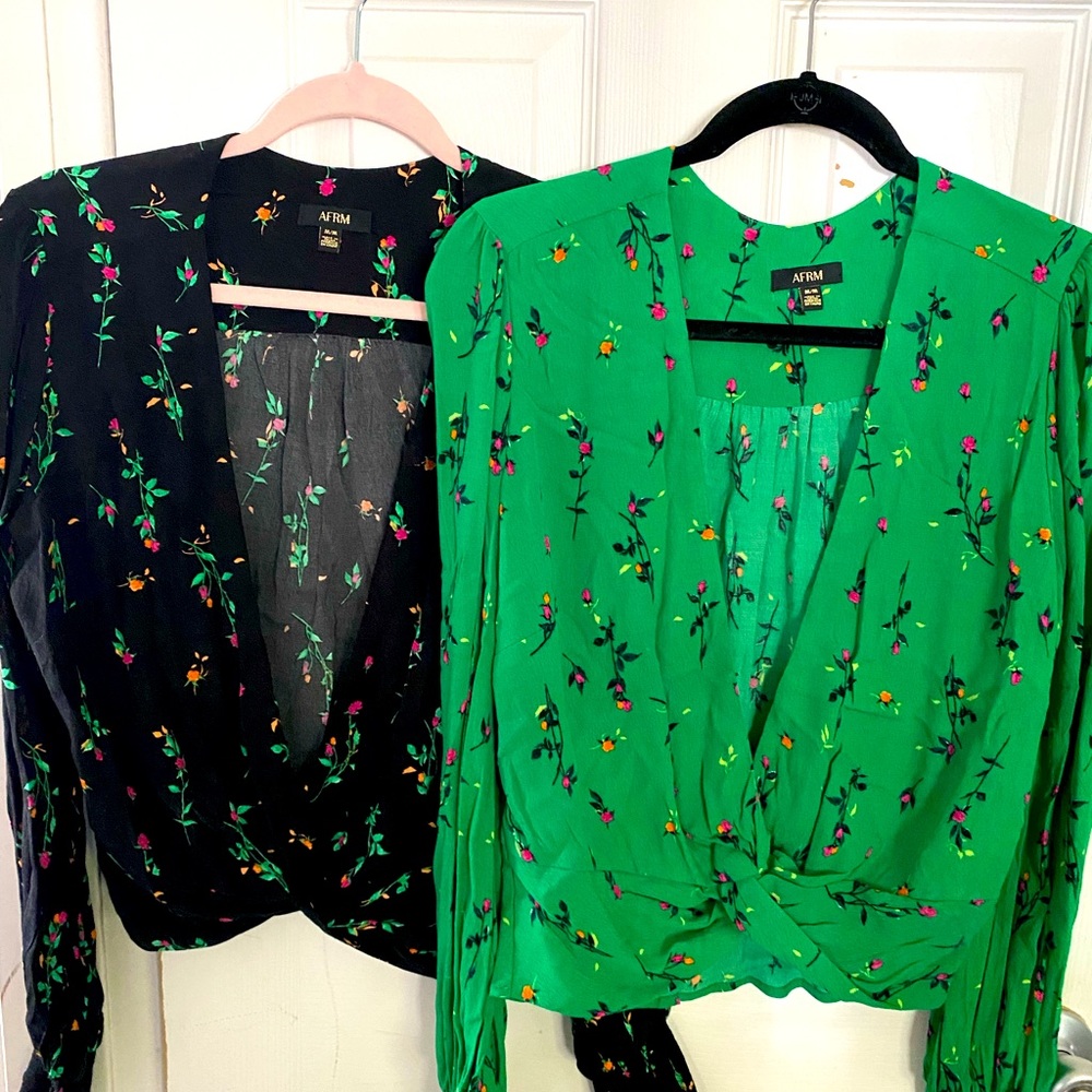 2 cropped Shirts